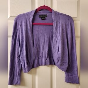 Jessica Howard Lavender Women's Shrug